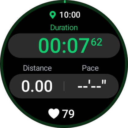 Press and hold the Return key to pause an activity. Press and hold the Return key to pause an activity.