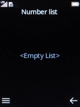 Press the Left selection key. Press the Left selection key.