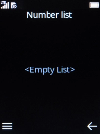 Press the Left selection key. Press the Left selection key.