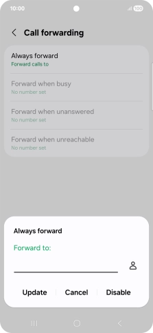 Press Disable. Press Disable.