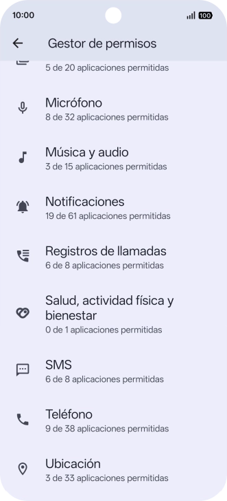 Pulsa Ubicación. Pulsa Ubicación.