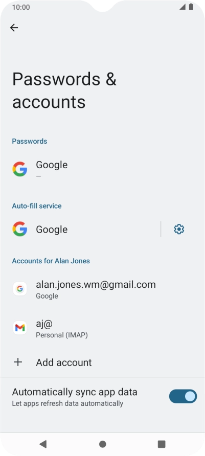 Press the Home key to return to the home screen. Press the Home key to return to the home screen.