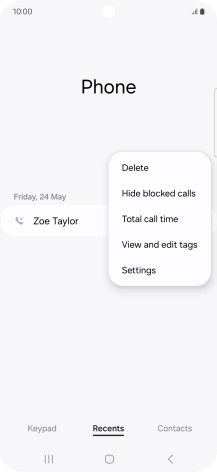 Press Settings.