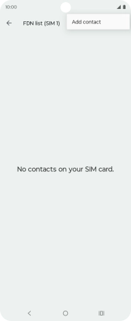 Press Add contact. Press Add contact.