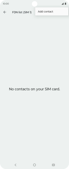 Press Add contact. Press Add contact.