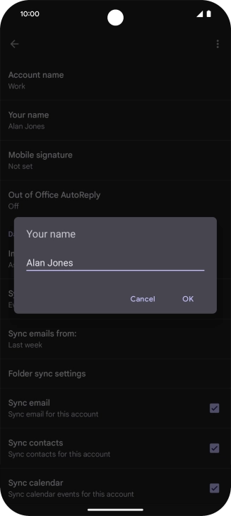 Press OK.