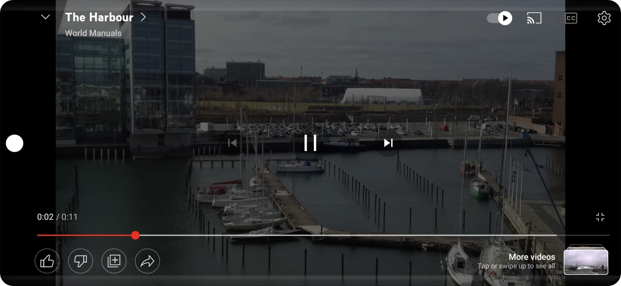 Press the add icon. Press the add icon.