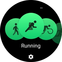 Press the settings icon. Press the settings icon.