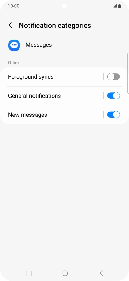 Press New messages (‹SIM›). Press New messages (‹SIM›).