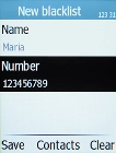 Press the Left selection key. Press the Left selection key.