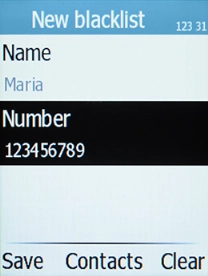 Press the Left selection key. Press the Left selection key.