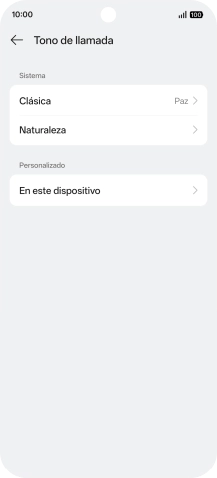 Pulsa la categoría deseada. Pulsa la categoría deseada.