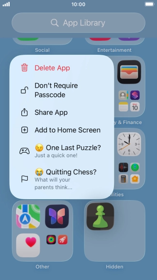 Press Don't Require Passcode. Press Don't Require Passcode.