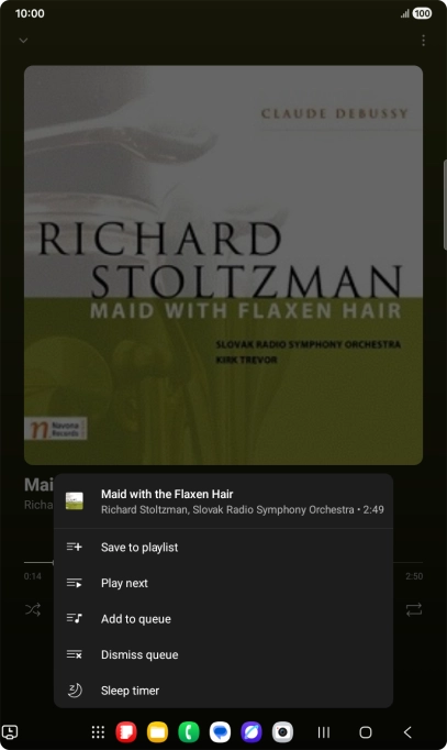Press the add icon.