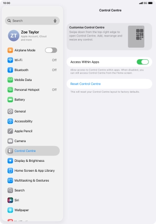 Press the indicator next to Press the indicator next to