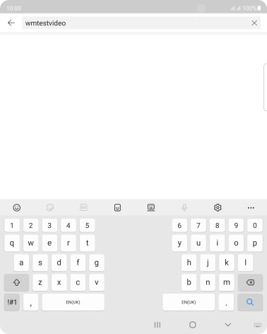 Key in the required search word and press the search icon. Key in the required search word and press the search icon.