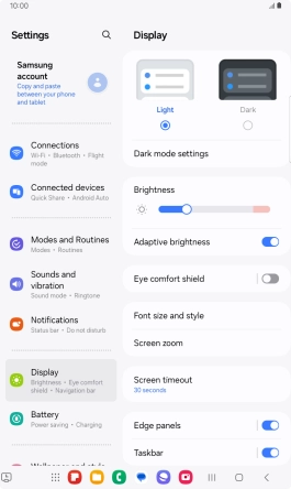 Press the indicator next to Press the indicator next to