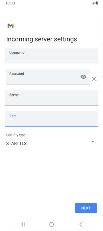 Press the drop down list below Press the drop down list below