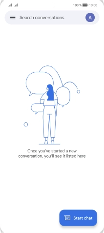 Press the profile icon.