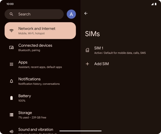 Slide your finger upwards starting from the bottom of the screen to return to the home screen.