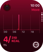 Keep sliding upwards to see the number of steps, distance and number of floors you've covered. Keep sliding upwards to see the number of steps, distance and number of floors you've covered.