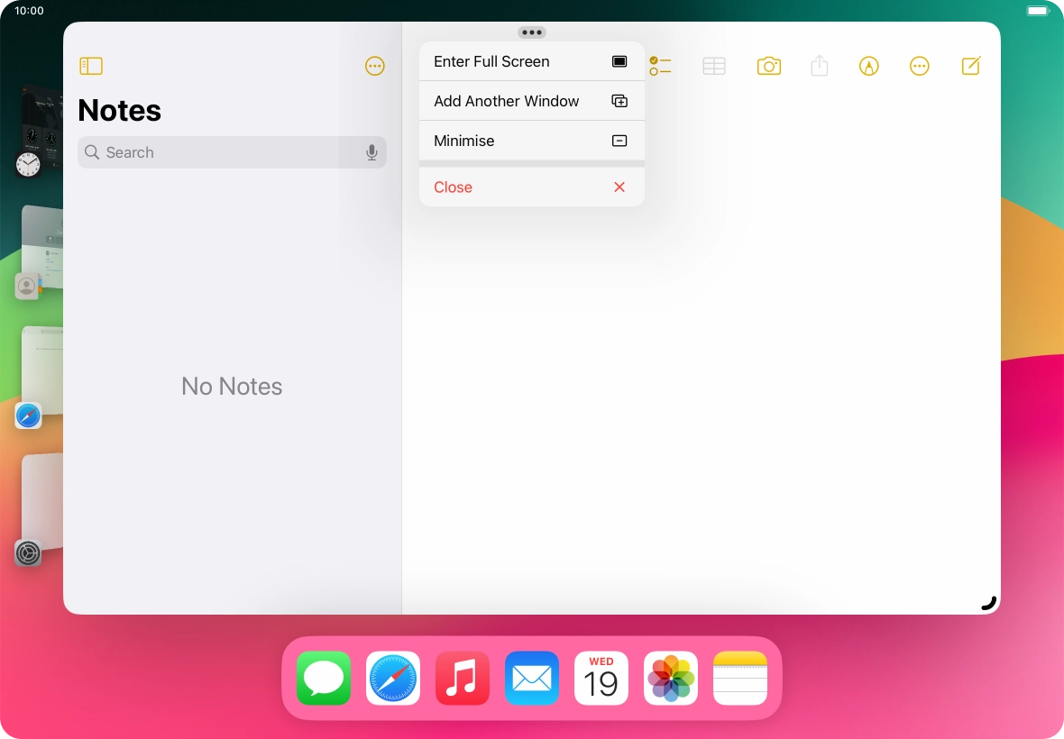 Press Add Another Window. Press Add Another Window.