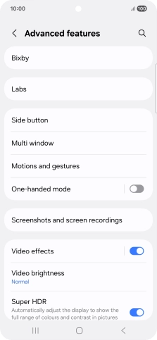 Press Bixby.