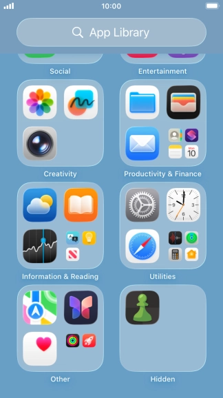 Press and hold the required app. Press and hold the required app.