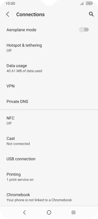 Press NFC.