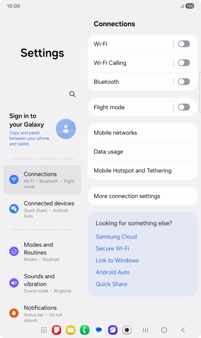 Press Connections.