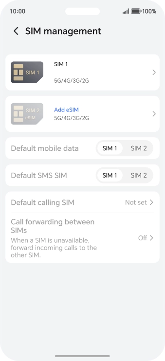 Press Add eSIM.