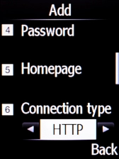Select HTTP. Select HTTP.