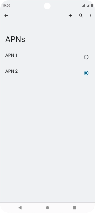 Press the Home key to return to the home screen. Press the Home key to return to the home screen.