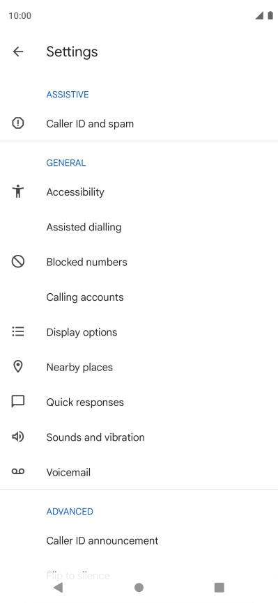 Press Calling accounts. Press Calling accounts.