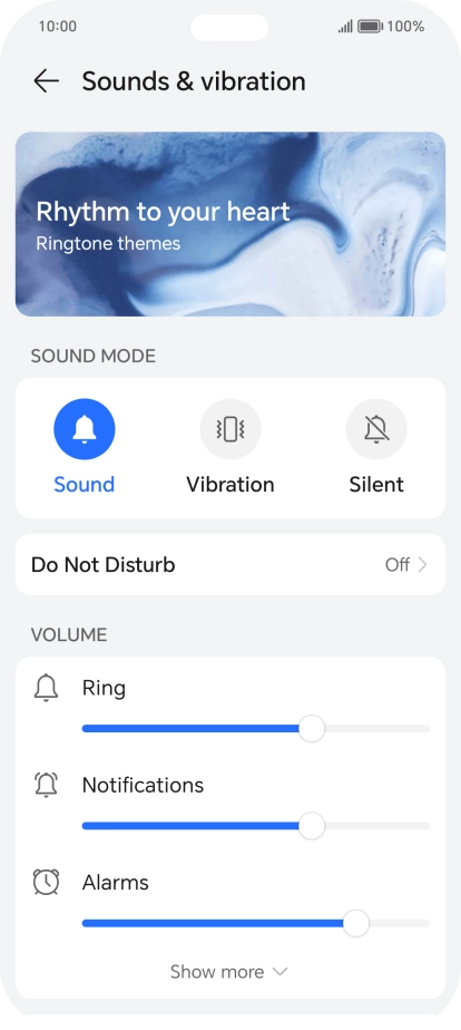 Press Do Not Disturb. Press Do Not Disturb.