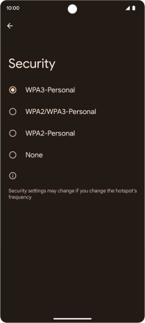 Press arrow left. Press arrow left.