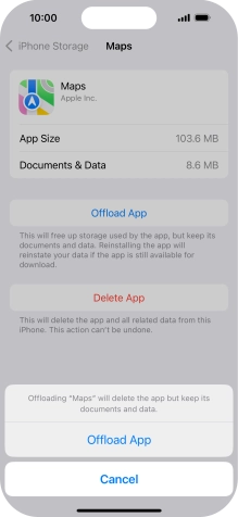 Press Offload App. Press Offload App.