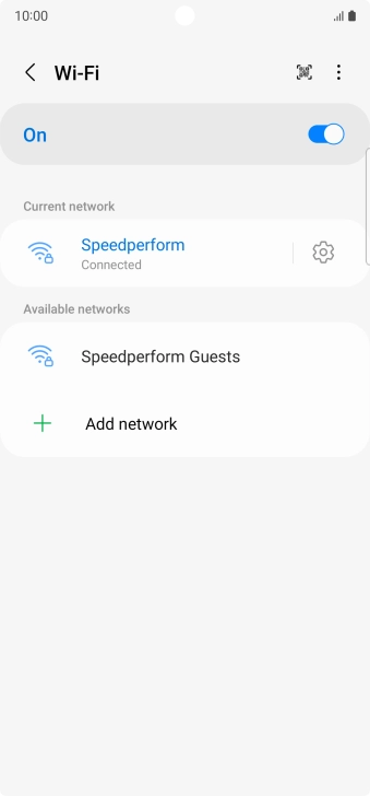 Press the Home key to return to the home screen. Press the Home key to return to the home screen.