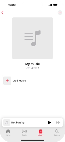 Press Add Music.