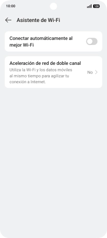 Pulsa el indicador junto a 