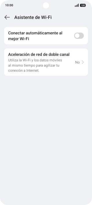 Pulsa el indicador junto a 