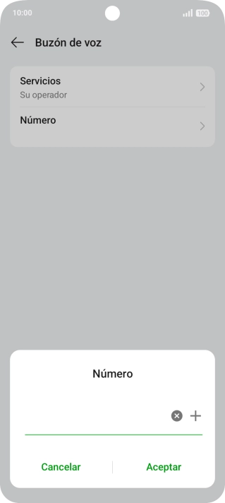 Introduce 22177 y pulsa Aceptar.