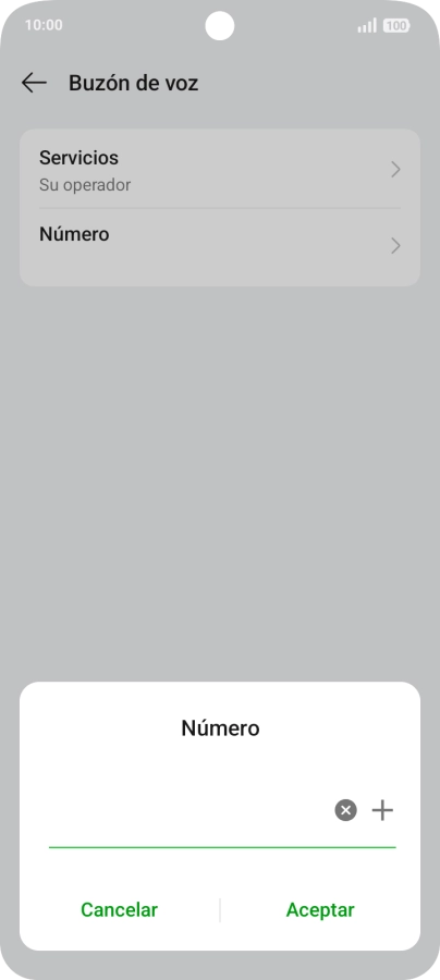 Introduce 22177 y pulsa Aceptar.