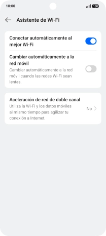 Pulsa el indicador junto a 
