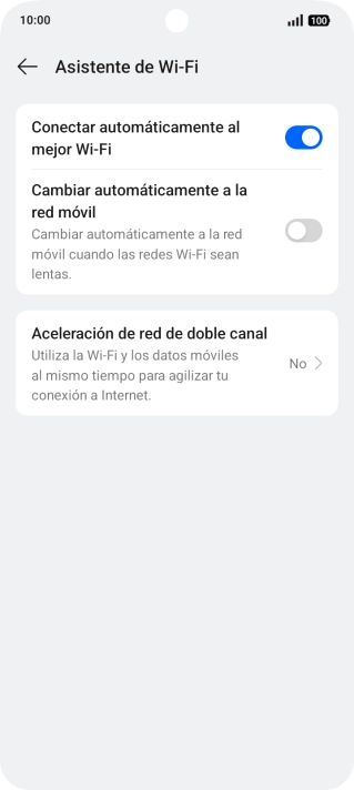 Pulsa el indicador junto a 