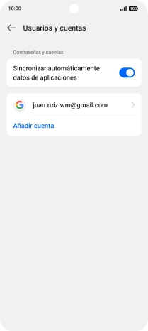 Desliza el dedo hacia arriba desde la parte inferior de la pantalla para terminar y volver a la pantalla de inicio.