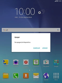 Pulsa APAGAR.