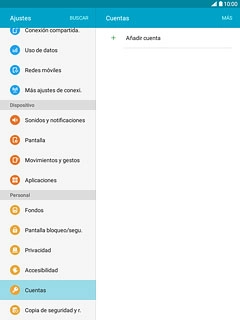 Pulsa Añadir cuenta.