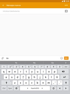 Pulsa la flecha hacia la derecha para ver más propuestas de palabras.