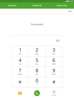 Pulsa el icono de teclado.